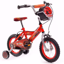Vélo Enfant Huffy Disney Pixar Cars Flash McQueen 12 - 3-5 ans + roues dentraînement