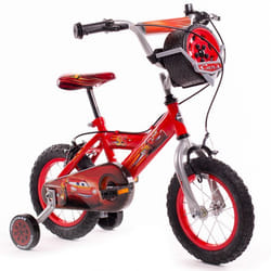 Vélo Enfant Huffy Disney Pixar Cars Flash McQueen  12 - 3-5 ans + roues dentraînement