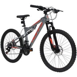 Velo VTT Enfants Huffy Marker 21 vitesses 24 Acier Gris