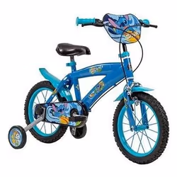 Carrefour 324472498340, Vélo de ville, Enfants, Unisexe, Bleu, Multicolore, 35,6 cm (14"), Acier