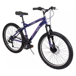 Velo VTT Huffy Extent pour filles  24 Semi-Rigide - Shimano 18 vitesses - violette