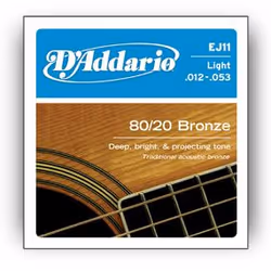 D'Addario EJ11, Guitare, Acier, Acoustique, 6 pièce(s)