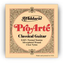 D'Addario EJ45-3D corde d'instrument de musique Classique 6 pièce(s) Nylon Guitare