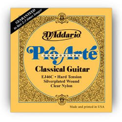D'Addario EJ46C corde d'instrument de musique Classique 7 pièce(s) Nylon Guitare