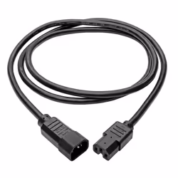 Tripp Lite P018-010 câble électrique Noir 3 m Coupleur C14 Coupleur C15