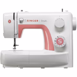 SINGER Simple 3210, Blanc, Machine à coudre manuelle, coudre, Étape 4, Mécanique, 420 mm