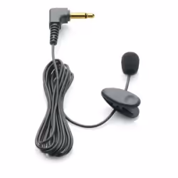 Philips Micro avec clip LFH9173/00, Microphone de PC, -66 dB, 50 - 20000 Hz, 2200 Ohm, Omnidirectionnel, Avec fil