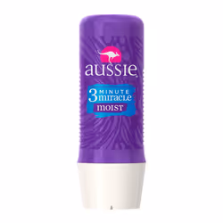 Aussie 3 Minute Miracle Moist, Unisexe, Après-shampoing non-professionnel, Cheveux cassants, Cheveux abimés, Cheveux secs, Hy ...
