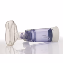 Philips OptiChamber Diamond HH1307 Chambre inhalation à valve avec masque taille moy.