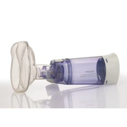 Philips OptiChamber Diamond HH1307 Chambre inhalation à valve avec masque taille moy.