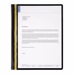 Durable 2250-01 protège documents PVC Noir