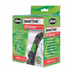 Chambre à air valve Presta avec liquide anti-crevaison Slime 27.5 x 2.00-2.40