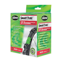 Chambre à air valve Presta avec liquide anti-crevaison Slime 27.5 x 2.00-2.40