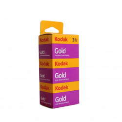 Kodak Pack 3 Pellicule Kodak Gold 200 ISO