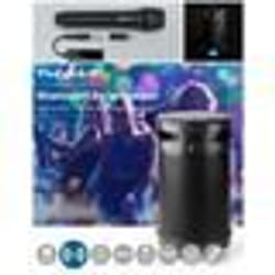 Enceinte Sono Portable - Nedis - 210W - Bluetooth - IPX5 - Karaoke - LED RGB