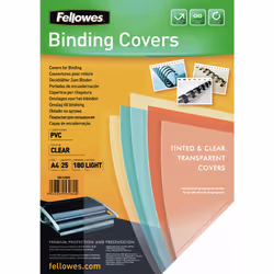 Fellowes 5380001, A4, PVC, Transparent, Brillant, 297 mm, 210 mm