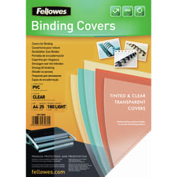 Fellowes 5380001 matériel de reliure A4 PVC Transparent 25 pièce(s)