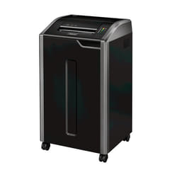 Fellowes 425Ci destructeur de papier Destruction croisée 30 cm Noir, Argent