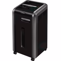 Fellowes 225Ci, Destruction croisée, 24 cm, 4 x 38 mm, 60 L, 600 feuilles, 4800 mm/min