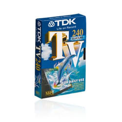 TDK TV-240 Cassette vidéo 240 min 1 pièce(s)