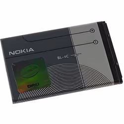 Batterie dorigine Nokia BL-4C Lithium-Ion 860 mAh 37V pour le Nokia 6301Nokia Batterie dorigine BL-4C - BL4C Pour le 6301