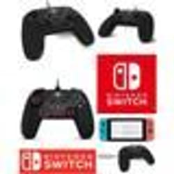 Manette de jeu - SPIRIT OF GAMER - PRO Nintendo Switch Filaire - Noir - Filaire - 360° asymétrique
