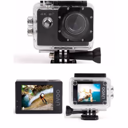 Caméra Sport - GOPRO - Ultra HD 4K - 16 MP - Étanche 30m - Wi-Fi pour Android/iOS