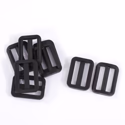 Boucle de sangle - SOURCING MAP - Réglable - Plastique - Noir - 8Pcs