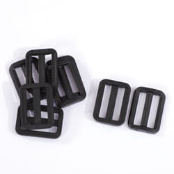 Boucle de sangle - SOURCING MAP - Réglable - Plastique - Noir - 8Pcs