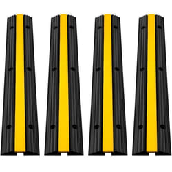 Rampe de protection de câble - VEVOR - Passage câbles en PVC caoutchouc - Charge 8T