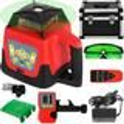 Niveau laser vert rotatif 360° - VEVOR - 500 M - Imperméable à leau précis durable