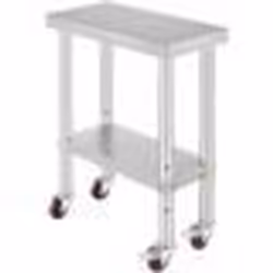 Table de Travail Cuisine à Roulettes - VEVOR - 30x60x80 cm - Capacité de Charge 150kg