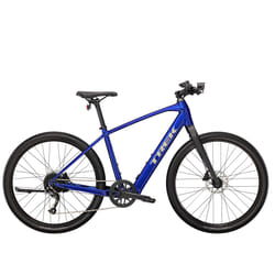 Trek Bikes Dual Sport+ 2 Bleu Aluminium XL 27.5" 17,4 kg Lithium-Ion (Li-Ion)