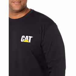 Caterpillar - T-shirt manches longues - Homme (Noir)