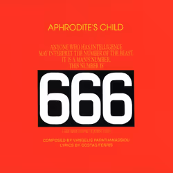 Universal Music Aphrodite'S Child, 666, Prog rock, LP, Aphrodite'S Child, Support physique, Adultes, 08/11/2024
