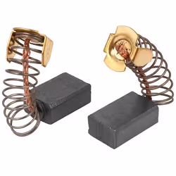 Balai de charbon Moteur SOURCING MAP 15mm x 10mm x 6mm Carbone Brosse Moteur électrique 2Pcs