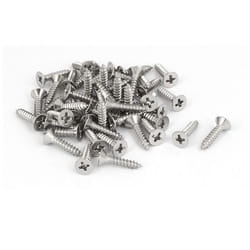 Vis auto-taraudeuse - SOURCING MAP - M35x16mm - Acier inoxydable 316 - Lot de 50 - Tête cruciforme