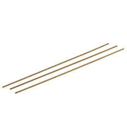 M2.5 x 250mm Mâle Filetée 0.5mm Pas Tous Fils En Laiton Barres En Laiton Matériel 3 Pcs
