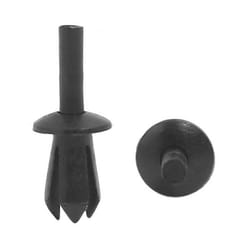 Rivets à pression en forme de flèche SOURCING MAP 5mm Trou Plastique Rivet Engine Garniture Fixation Clips Panneau de retenue 10Pcs