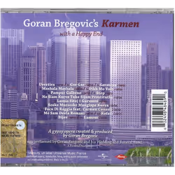 Universal Music Goran Bregovic - Karmen (with a Happy End), CD Musique du monde