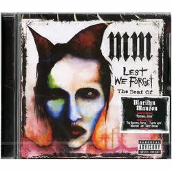 Universal Music Marilyn Manson - Lest We Forget (The Best of), CD, Heavy metal, CD, Marilyn Manson, Support physique, Adulte, ...