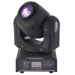 PARTY-SPOT7 - Lot de 2 Jeux de lumière LED 10W - DJ SONO - Gobos et disque de couleurs - 10 canaux DMX