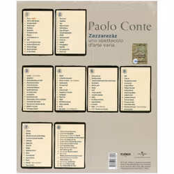 Universal Music Paolo Conte - Zazzarazàz - Uno spettacolo d'arte varia, 8 CD Pop