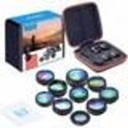 Apexel Kit dobjectifs 10 en 1 pour téléphone Objectif Grand Angle Objectif Macro