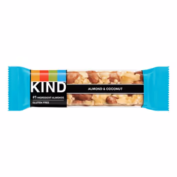 The Helper Bees B0034EDMCW, 40 g, Amandes, Noix de coco, Miel, Riz soufflé, Sel de mer, Gluten, 170 kcal, 4 g, 14 g