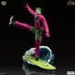 Statuette - IRON STUDIOS - Batman 1966 - The Joker - 23 cm - Vintage - Plastique/Résine