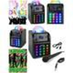 Enceinte Portable - SONO - 8 - Karaoke - Bluetooth - Effets LED RGB - Télécommande