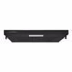 CIARRA Hotte Casquette 60cm 220m³/h Classe A+ 3 vitesses Evacuation&Recyclage Hotte de Cuisine Encastrable Visière Noir