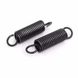 SOURCING MAP Ressort Tension Ressorts Extension 2.5mm Fil Dia 18mm OD 80mm Libre Longueur Acier à ressort 2 Crochets 2Pcs