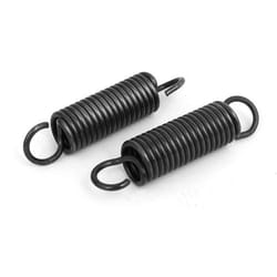 SOURCING MAP Ressort Tension Ressorts Extension 2.5mm Fil Dia 18mm OD 80mm Libre Longueur Acier à ressort 2 Crochets 2Pcs